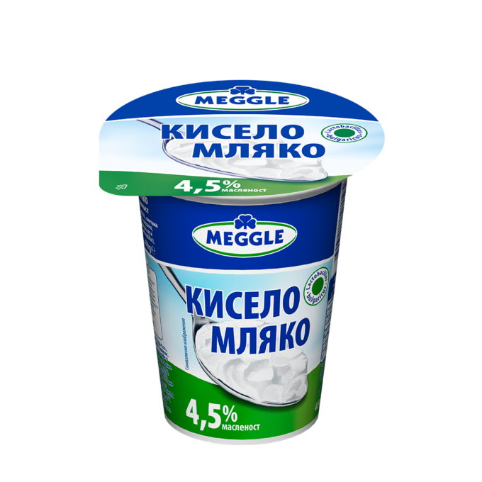 Sour milk with 4,5 fat content, 400 g Meggle